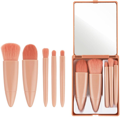 WUUP Professional 5 in 1 Small Mini Makeup Brush(Pack of 5)