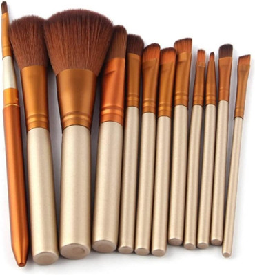 BLUEMERMAID MAKEUP BRUSHES APPLICATORS FOR WOMEN(Pack of 12)