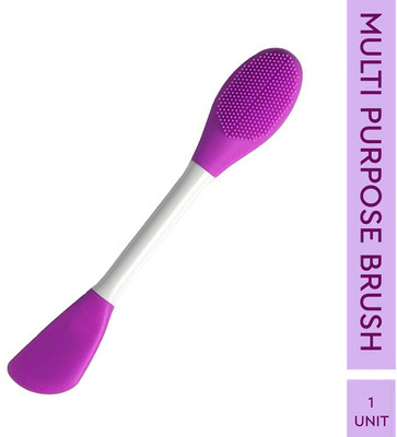 BELLA HARARO Multipurpose Pink Soft and Flexible Silicone Face Scrubber & Exfoliating Brush(Pack of 1)