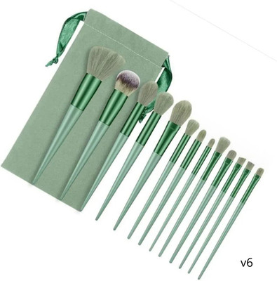 Evehansen 13 Pcs Makeup Brushes Set All in One Kit with Travel Storage v6(Pack of 13)