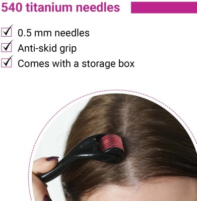 AARADHYAM Damaged Hair Repairs , Activates Hair Follicles Derma Roller For Hair Growth(58 ml)