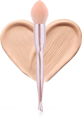 Gleva Blush & Powder Brush Ultra-Soft Bristles for Effortless Blending(Pack of 1)