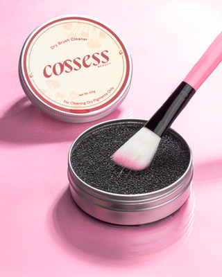 Cossess dry makeup brush cleanser| ideal for dry pigments(Pack of 1)