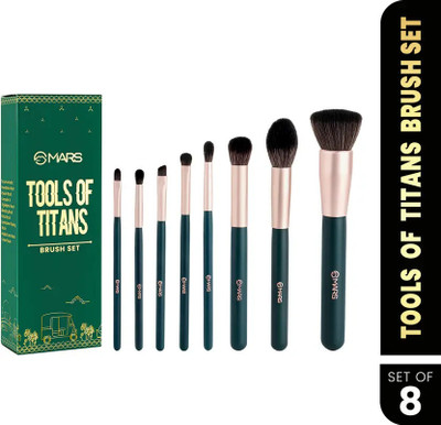 MARS Tools Of Titans Brush Set(Pack of 8)