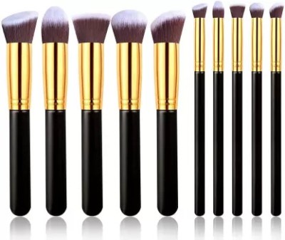 Love Nature Huda Professional 10 pc Makeup Brush Set(Pack of 10)