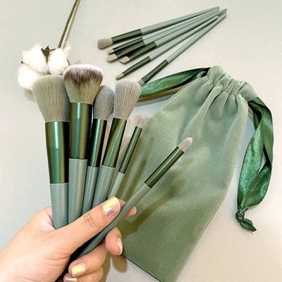 Plethora 13pc Celebrity Makeup Brush Set with soft fluffy set pack of 13(Pack of 13)