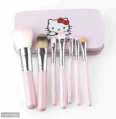 Mecovip Mini Pink Makeup Brush Set (Pack of 7)(Pack of 7)