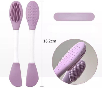 GAURINANDAN Soft Silicone Facial Mask Applicator Brush - Face Mask Applicator & Cleansing(Pack of 2)