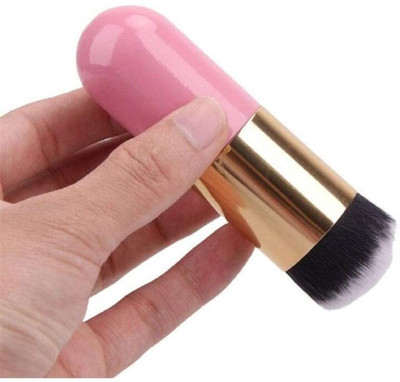 COSMO VIBES Professional Single Handle Flat Top Mineral Powder Brush(Pack of 1)