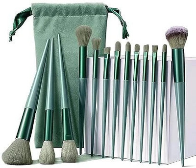 Wimble 13pc Premium Makeup Brushes| Eyeshadow Brush| Multicolor(Pack of 13)