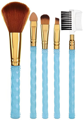 BEAUTYATH Professional Make Up Brush Set/ Synthetic Makeup Brush Set Of 5(Pack of 5)
