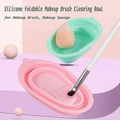 creativencarry Silicone folding washing pad for brushes(Pack of 1)