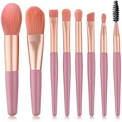 TU4 Enterprise Makeup 8PCS Kit Professional Cosmetic Blending Face Powder Brush for Women Girls(Pack of 1)