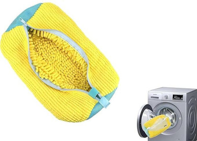 Jiyancreation 3 L Yellow Laundry Bag(Polyester)