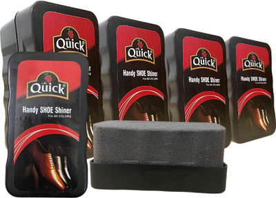 Quick Shoe Shiner For All Color (Pack Of 6) Shiner(10 ml, Multicolor)