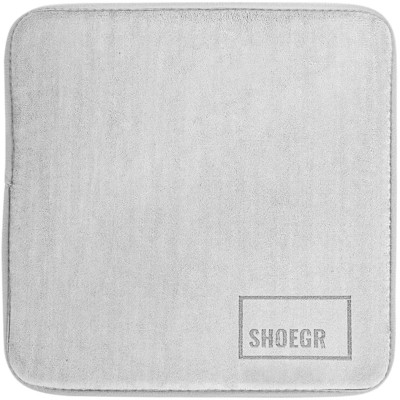 SHOEGR Microfibre Mat to protect your worksurface from liquid, dirt, stains Shoe Care Kit(0 ml, Grey)