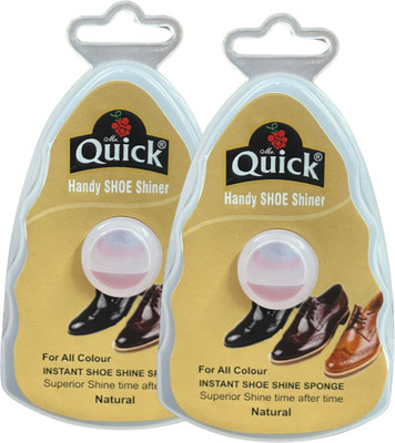 Quick Handy Shoe Shiner for Instant Shine Shiner(5 ml, Natural)