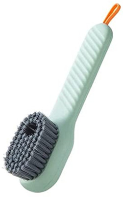 kripara Multifunctional Liquid Brush,Shoes Scrubbing Brush Liquid Adding Cleaning Brush Plastic Wet and Dry Brush(Multicolor)