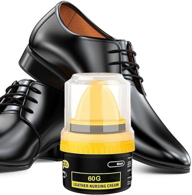 RIDDHUMART Leather Repair & Polish Cream Liquid Shoe Polish with Sponge Applicator Leather Shoe Cream(Multicolor)