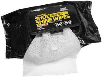 ADSTARK Sneaker & Shoe Wipes Instant Cleaner & Disposable for Leather Sports Sandals Shiner(80 Wipes, White)