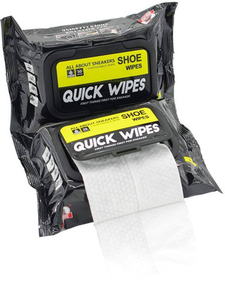 Shree Enterprise Shoe Cleaning Wipes Shiner(0 ml, White)