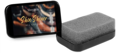 Sheppits All Colours (Neutral) Shoe Shiner Sponge Shiner(9 ml, Neutral)