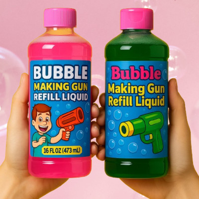 SOMETHING4U Scented Bubble Machine Liquid(500 ml)