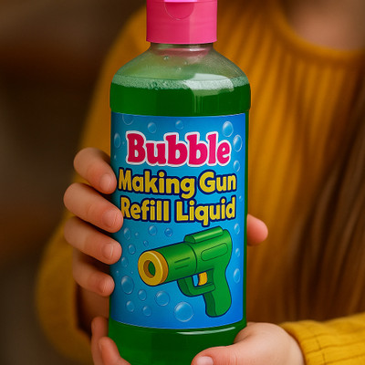 Qweezer Scented Bubble Machine Liquid(500 ml)