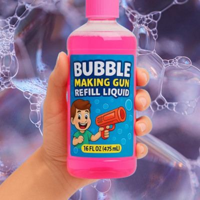SOMETHING4U Scented Bubble Machine Liquid(500 ml)