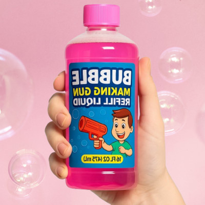 SOMETHING4U Scented Bubble Machine Liquid(500 ml)