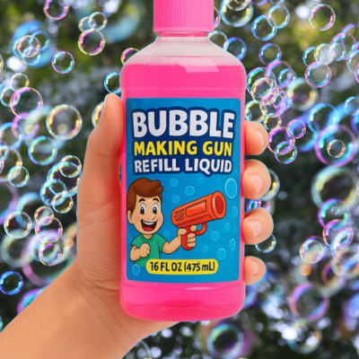 SOMETHING4U Scented Bubble Machine Liquid(500 ml)