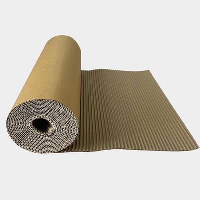 Pack Safe Brown Corrugated Ppaer Brown Roll 30 Ft L 2 Ft W 150 gsm A4 paper(Set of 1, Brown)