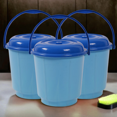 KUBER INDUSTRIES 18 L Plastic Bucket(Blue)