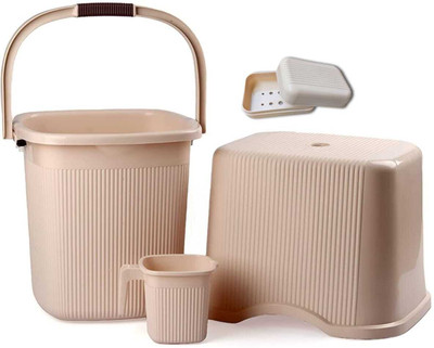 NAYASA 25 L Plastic Bucket(Multicolor)