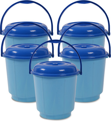 KUBER INDUSTRIES 18 L Plastic Bucket(Blue)