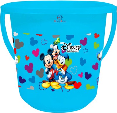 Heart Home Disney Team Mickey Print Multipurpose Plastic Bucket ,16 LTR (Blue) -HS_35_HEARTH17390 16 L Plastic Bucket(Blue)