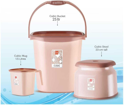 cello 25 L Plastic Bucket