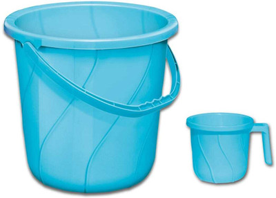 MILTON 25 L Plastic Bucket(Blue)