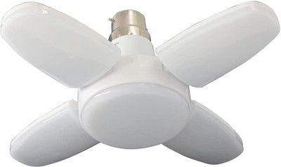 H Decor 28 W Basic Decorative B22 LED Bulb(White)