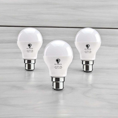mg lights 5 W Basic Arbitrary B22 LED Bulb(White, Pack of 3)