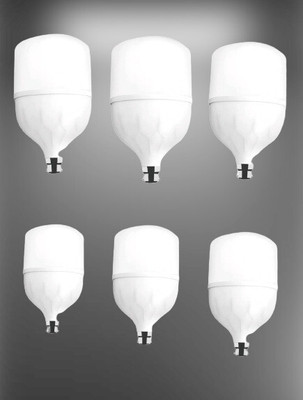 Dunagiri 30 W Basic Standard B22 D LED Bulb(White, Pack of 6)