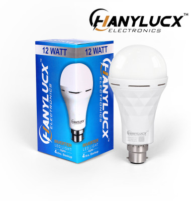 HANYLUCX 0.5 W Inverter Standard B22 LED Bulb(White)