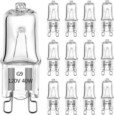 ZOREZA 40 W Basic Capsule G9 Halogen Bulb(Yellow, Pack of 2)