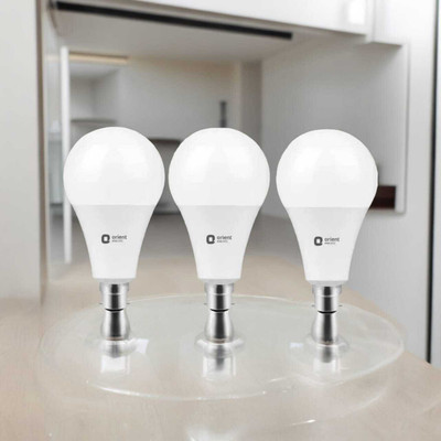 ORIENT 7 W Basic Standard B22 LED Bulb(White, Pack of 3)