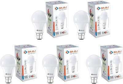 BAJAJ 18 W Standard B22 LED Bulb(White, Pack of 5)
