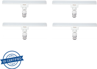 PHILIPS 14 W Basic T-Bulb B22 LED Bulb(White, Pack of 4)