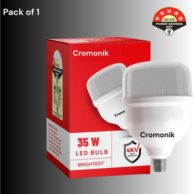 Cromonik 35 W Inverter Round B22 D LED Bulb(White)