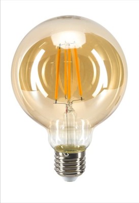 Hybrix 4 W Decorative E26, E27 LED Bulb(Gold)