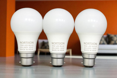 NORTIXON 10.5 W Eye Safety Compliance Round B22 LED Bulb(White)