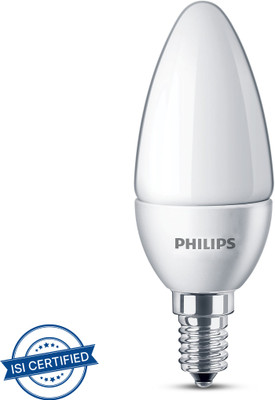 PHILIPS 2.7 W Basic Standard E14 LED Bulb(White)